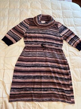 Pink Rose lightweight sweater dress